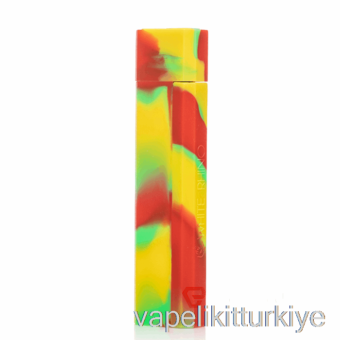 Vape Türkiye Beyaz Gergedan Silikon Dab Out [pyrex] Rasta